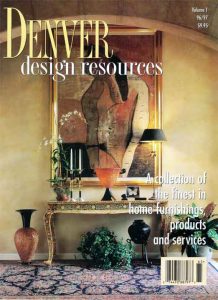 Cover of Denver design resources magazine featuring Applause Multimedia highlighting their Talent and Dedication