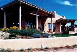 Santa Fe residence with whole-house A/V control system Audio, Video, and Control Systems