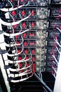 Equipment Rack wiring for whole-house audio, video and control system