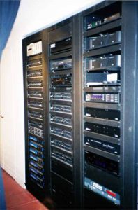 High-End Home Theater Equipment Racks