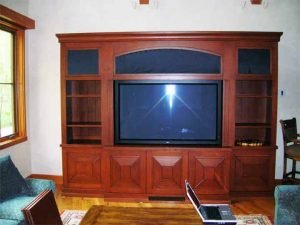 Aspen Home Media Room with Home Theater System installed and Touchpanel control